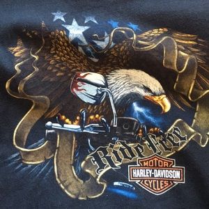 Lot of 4 Harley Davidson T Shirts